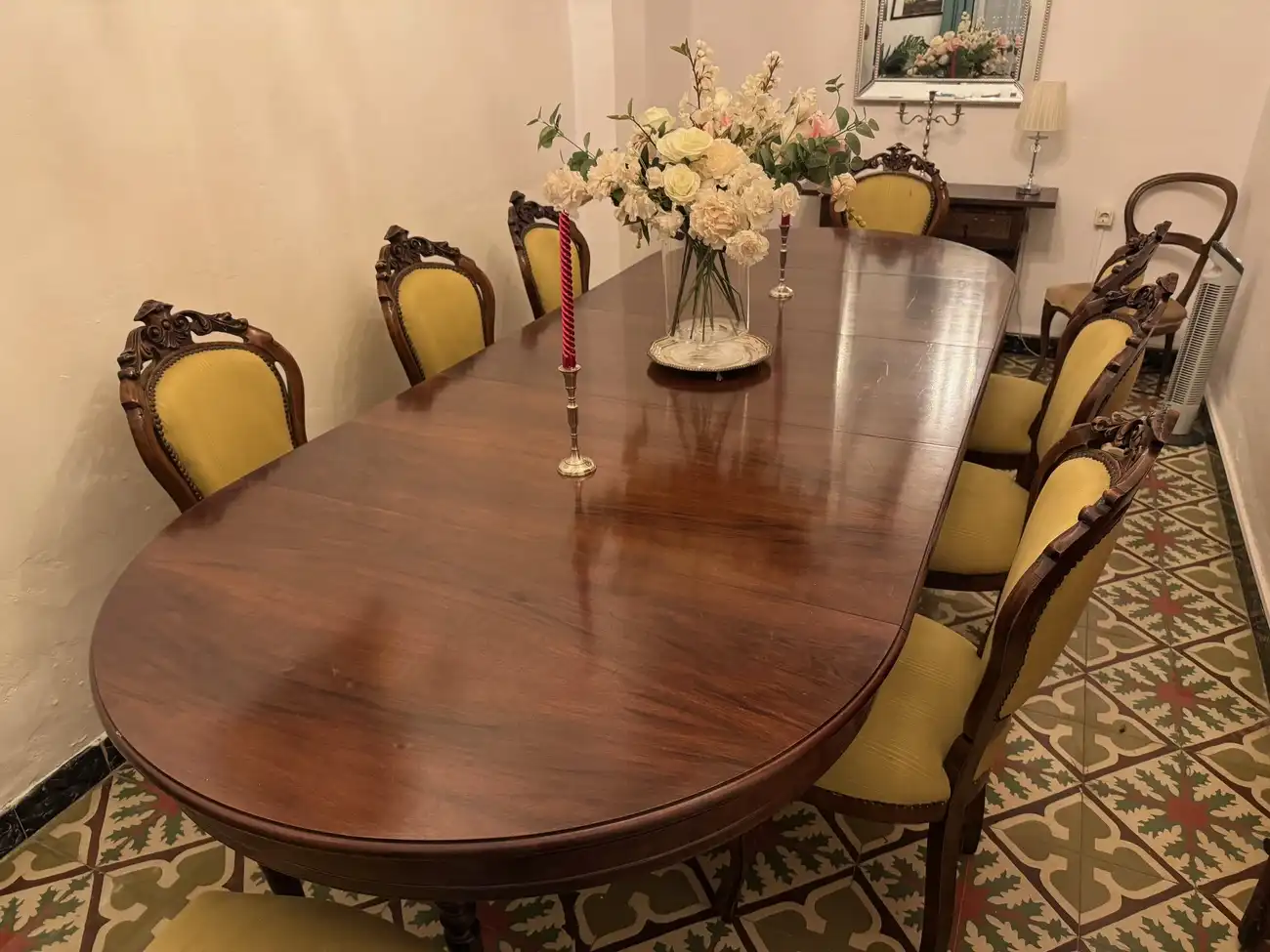 Comedor de Casa adosada en venta en Gandia