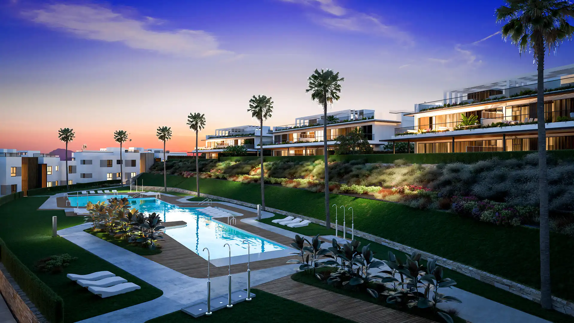 Terrace of Apartments for sale in Marbella  with Air Conditioner, Heating and Terrace