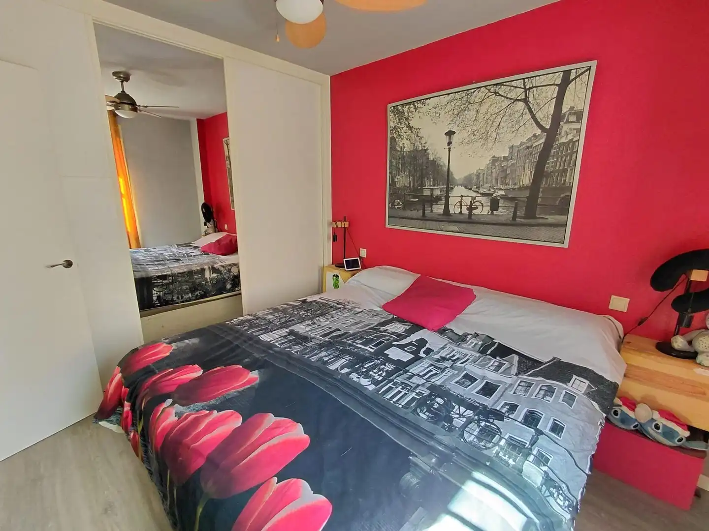 Schlafzimmer von Wohnung zum Verkauf in El Molar (Madrid) mit Klimaanlage, Heizung und Privatgarten