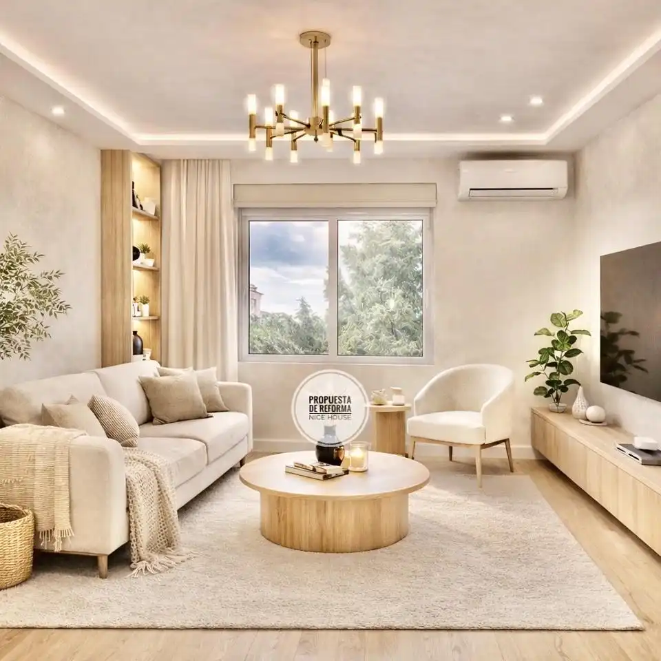 Sala d'estar de Pis en venda en  Barcelona Capital amb Aire condicionat, Calefacció i Parquet