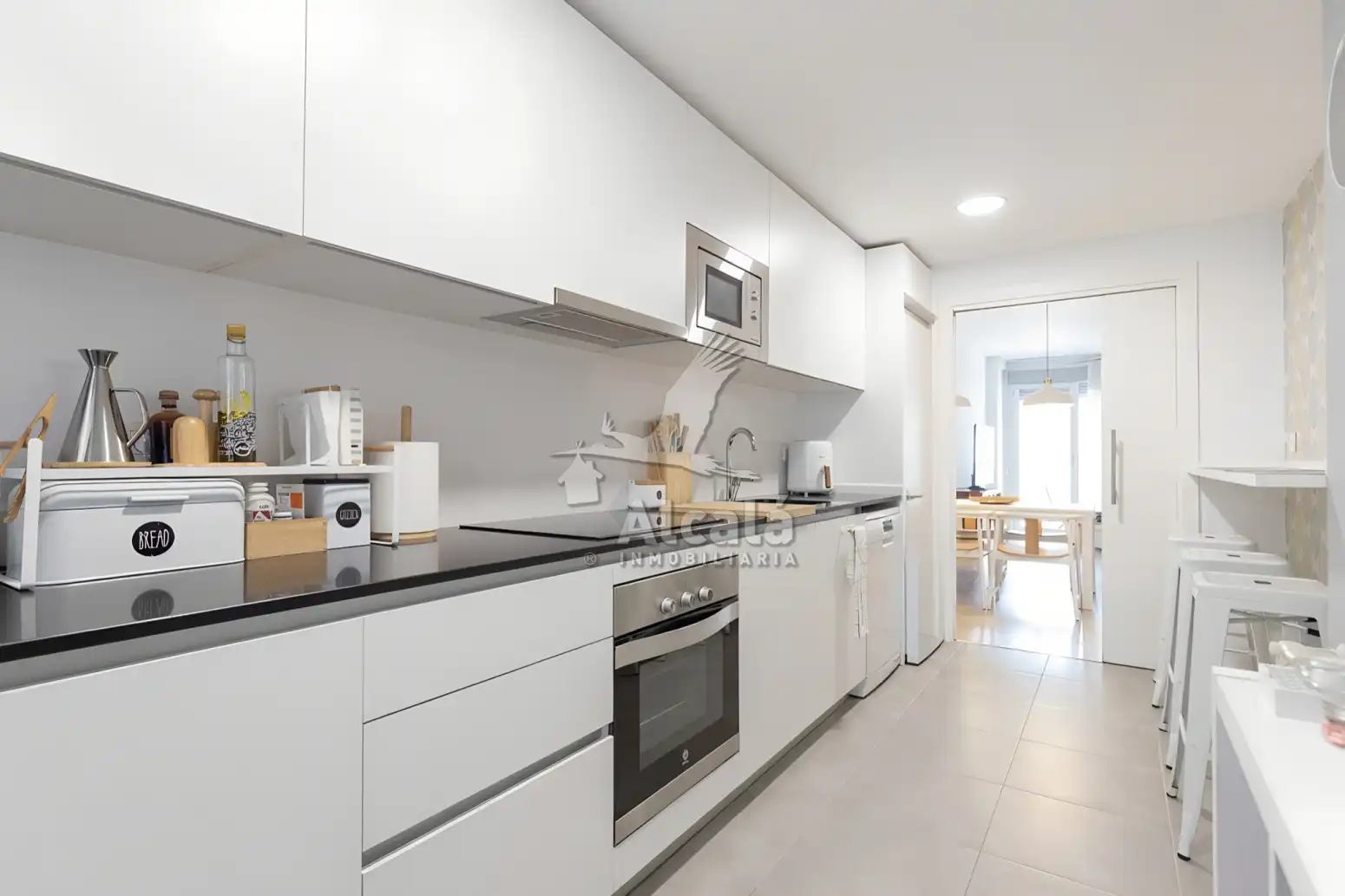 Küche von Wohnung zum Verkauf in Alcalá de Henares mit Klimaanlage, Heizung und Terrasse