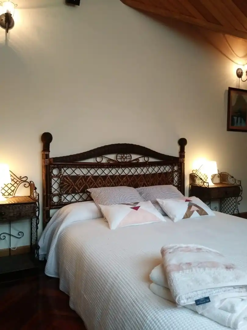 Schlafzimmer von Haus oder Chalet zur Miete in Castro-Urdiales mit Heizung, Privatgarten und Terrasse