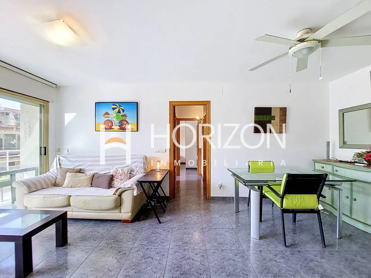 Sala d'estar de Apartament en venda en Cunit amb Aire condicionat, Calefacció i Terrassa