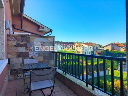 Balcony of House or chalet for sale in Sanxenxo  with Heating, Private garden and Terrace