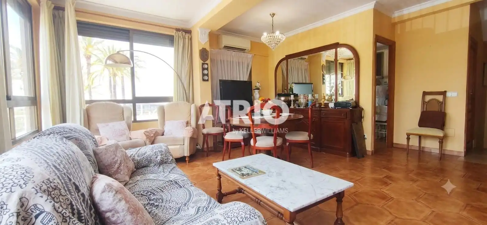 Sala d'estar de Casa o xalet en venda en  Palma de Mallorca amb Aire condicionat i Terrassa