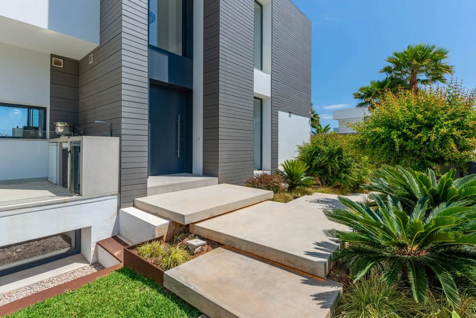 Exterior view of Houses for sale in Jávea / Xàbia  with Air Conditioner, Heating and Private garden