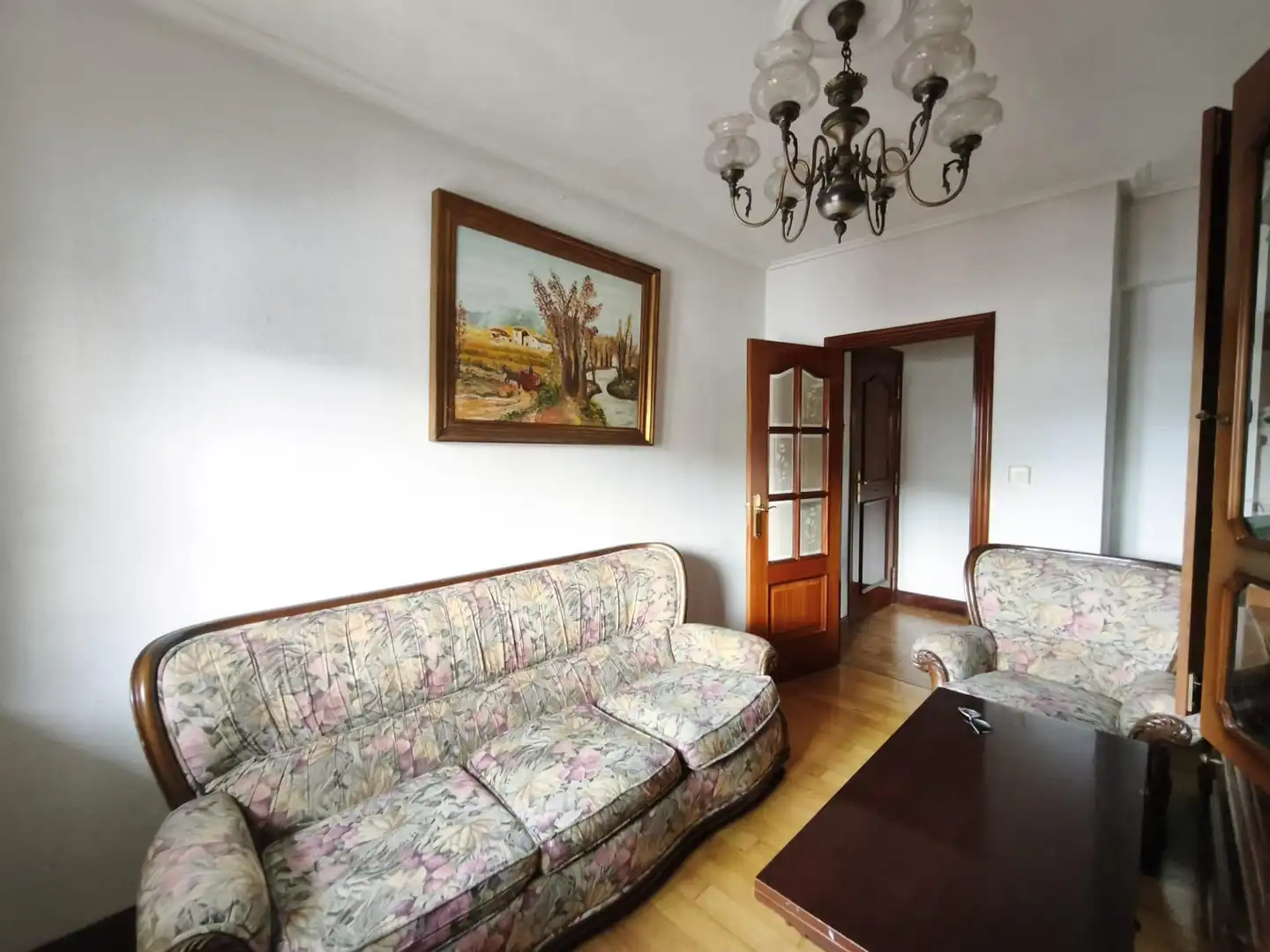 Sala d'estar de Pis en venda en Muskiz amb Moblat
