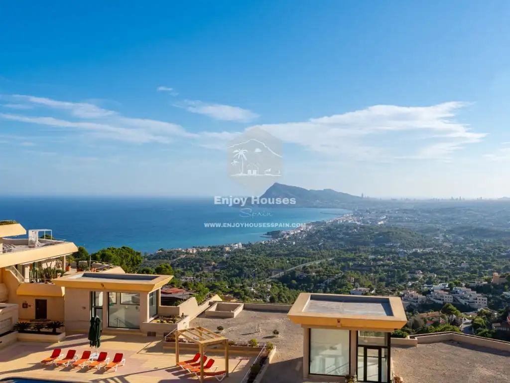 Attico con piscina in vendita a Altea Hills