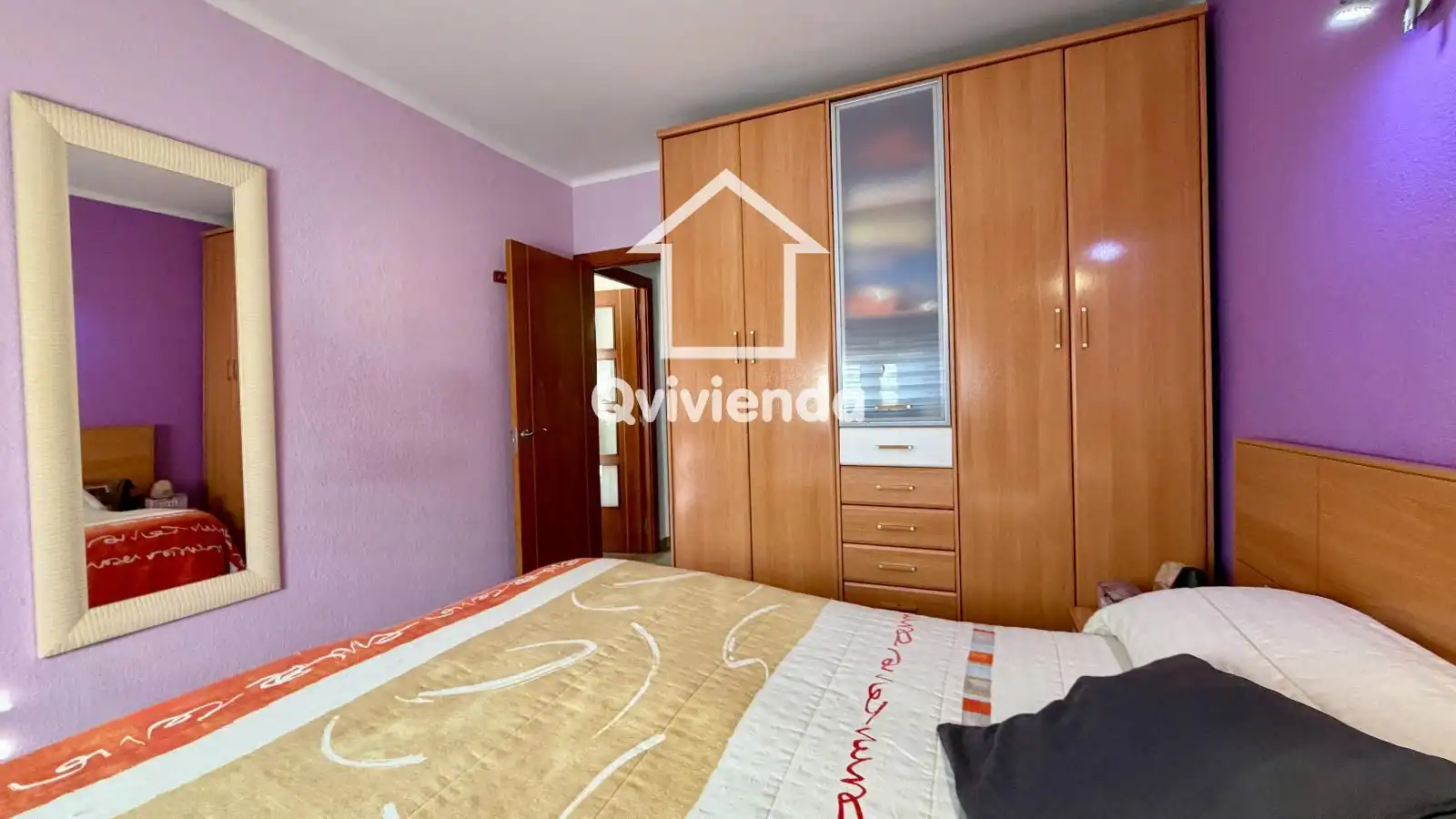 Bedroom of Flat for sale in Terrassa  with Air Conditioner, Heating and Terrace