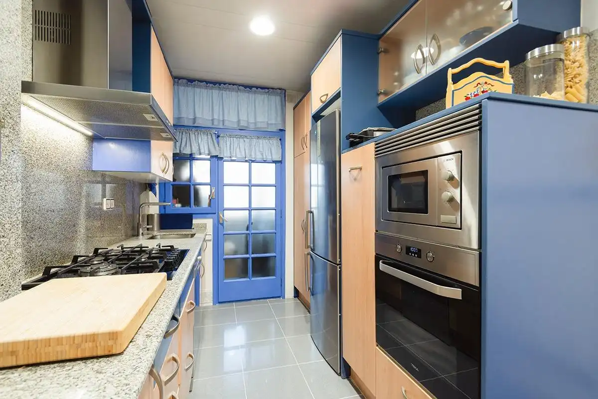 Cocina de Piso en venta en Barcelona con Aire acondicionado, Calefacción y Parquet