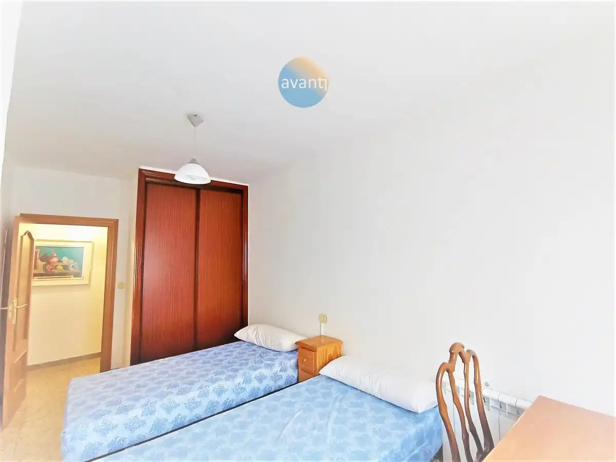 Bedroom of Flat for rent in Salamanca  with Heating, Terrace and Furnished