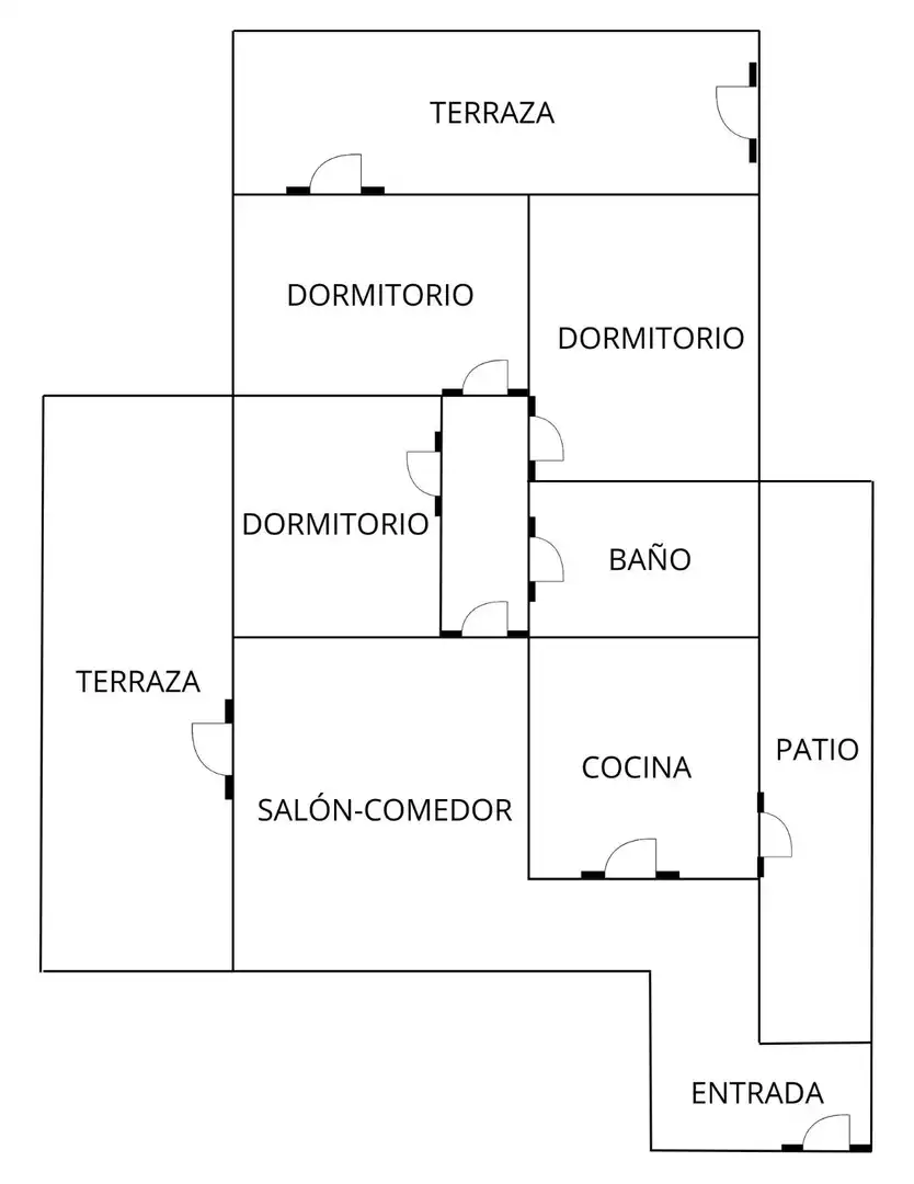 Ático en venta en Roquetas de Mar con Aire acondicionado, Calefacción y Terraza