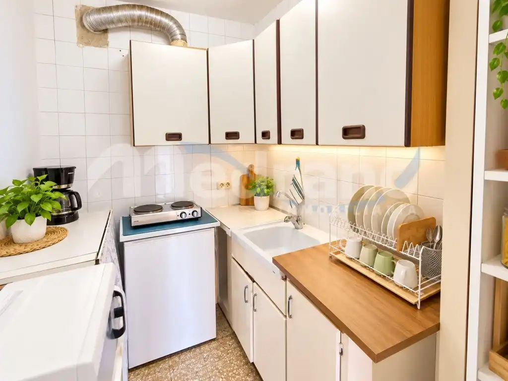 Cocina de Apartamento en venta en Benidorm con Terraza, Piscina y Piscina comunitaria