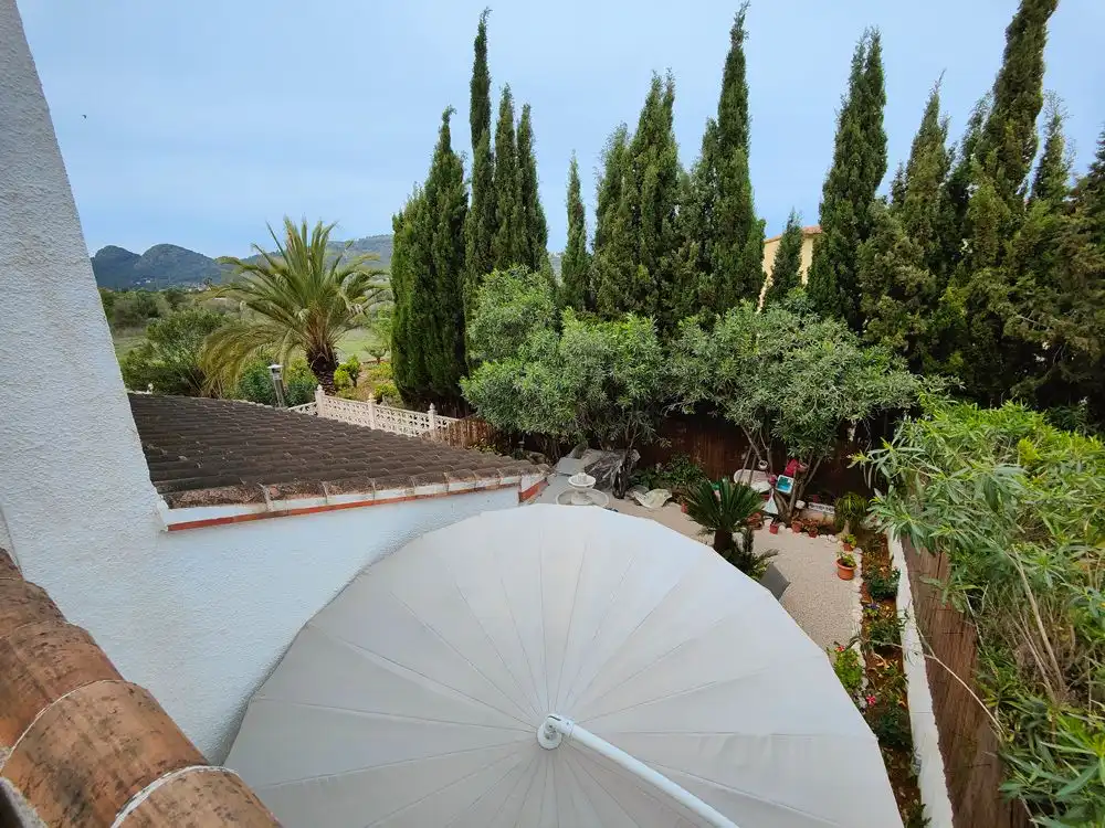 Jardí de Casa adosada en venda en Gata de Gorgos amb Aire condicionat, Calefacció i Jardí privat
