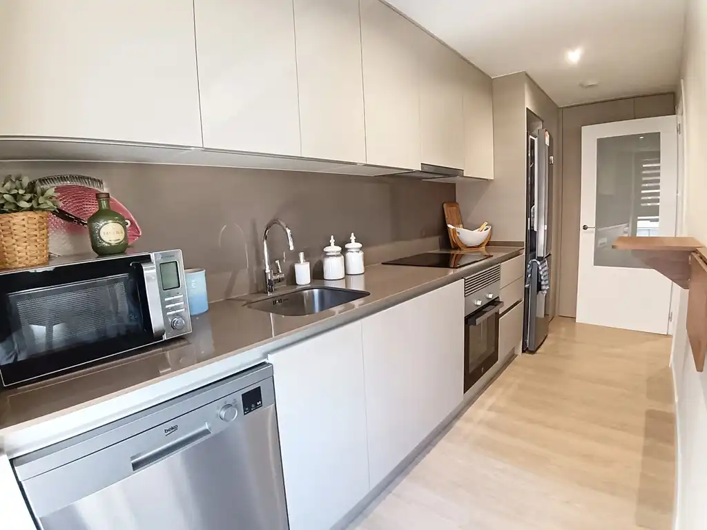 Kitchen of Apartments for sale in Dénia  with Air Conditioner, Terrace and Furnished