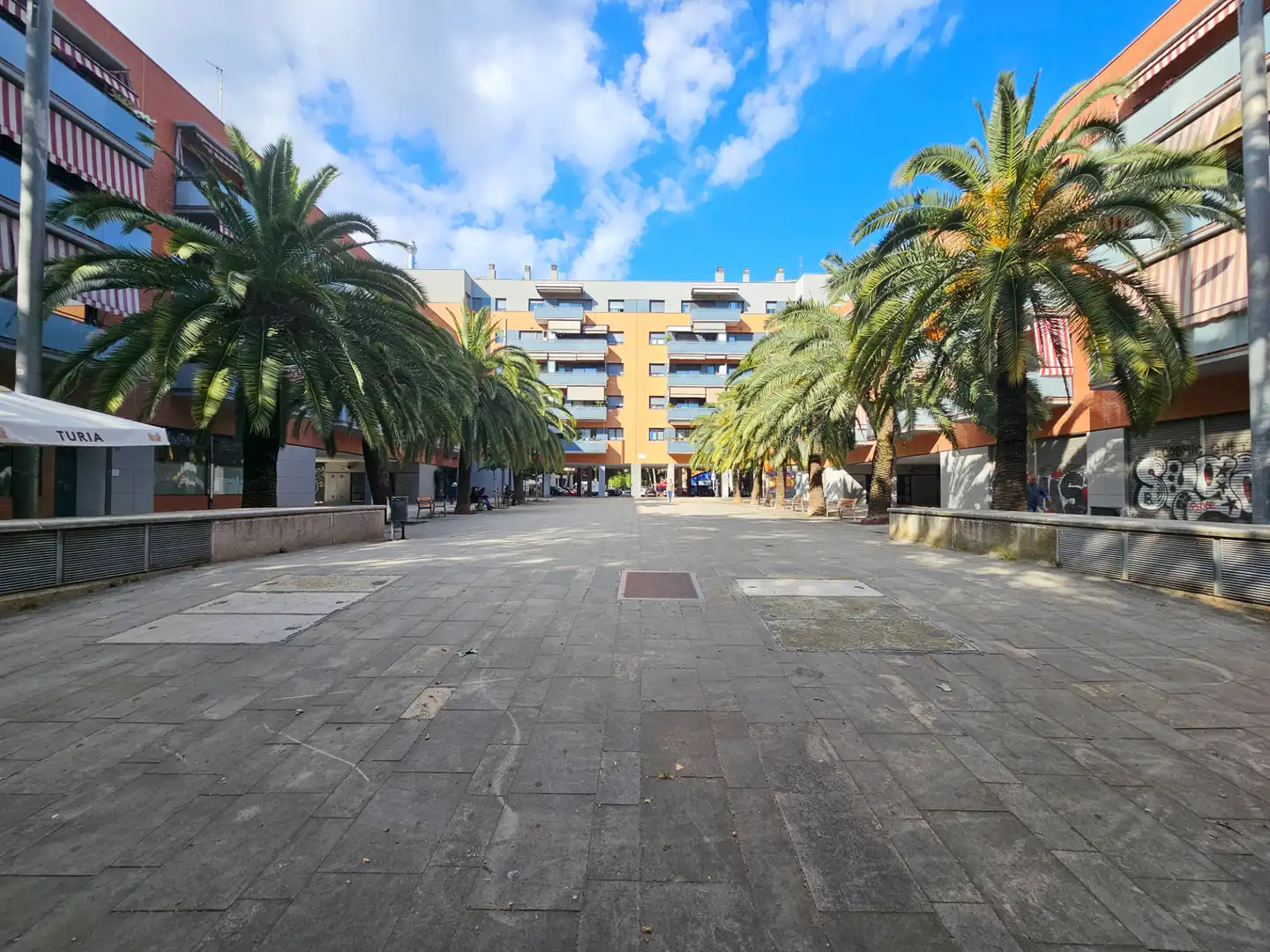 Exterior view of Flat for sale in Barcelona  with Air Conditioner, Heating and Parquet flooring
