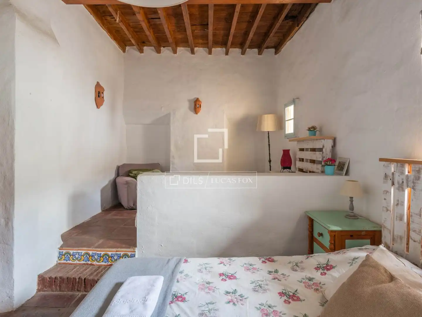 Dormitori de Finca rústica en venda en Málaga amb Jardí privat, Terrassa i Piscina