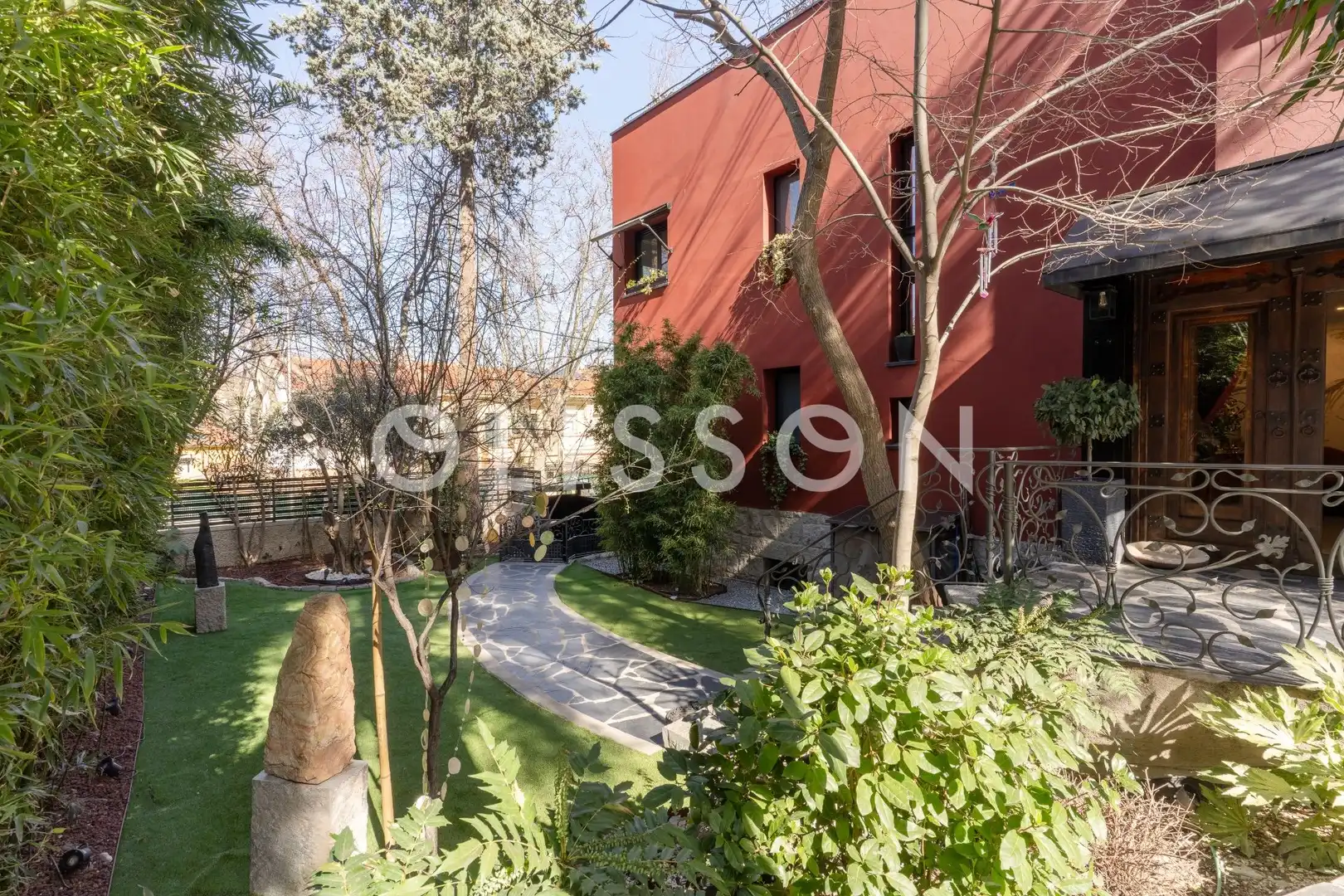 Jardín de Casa o chalet en venta en Madrid con Aire acondicionado, Calefacción y Jardín privado