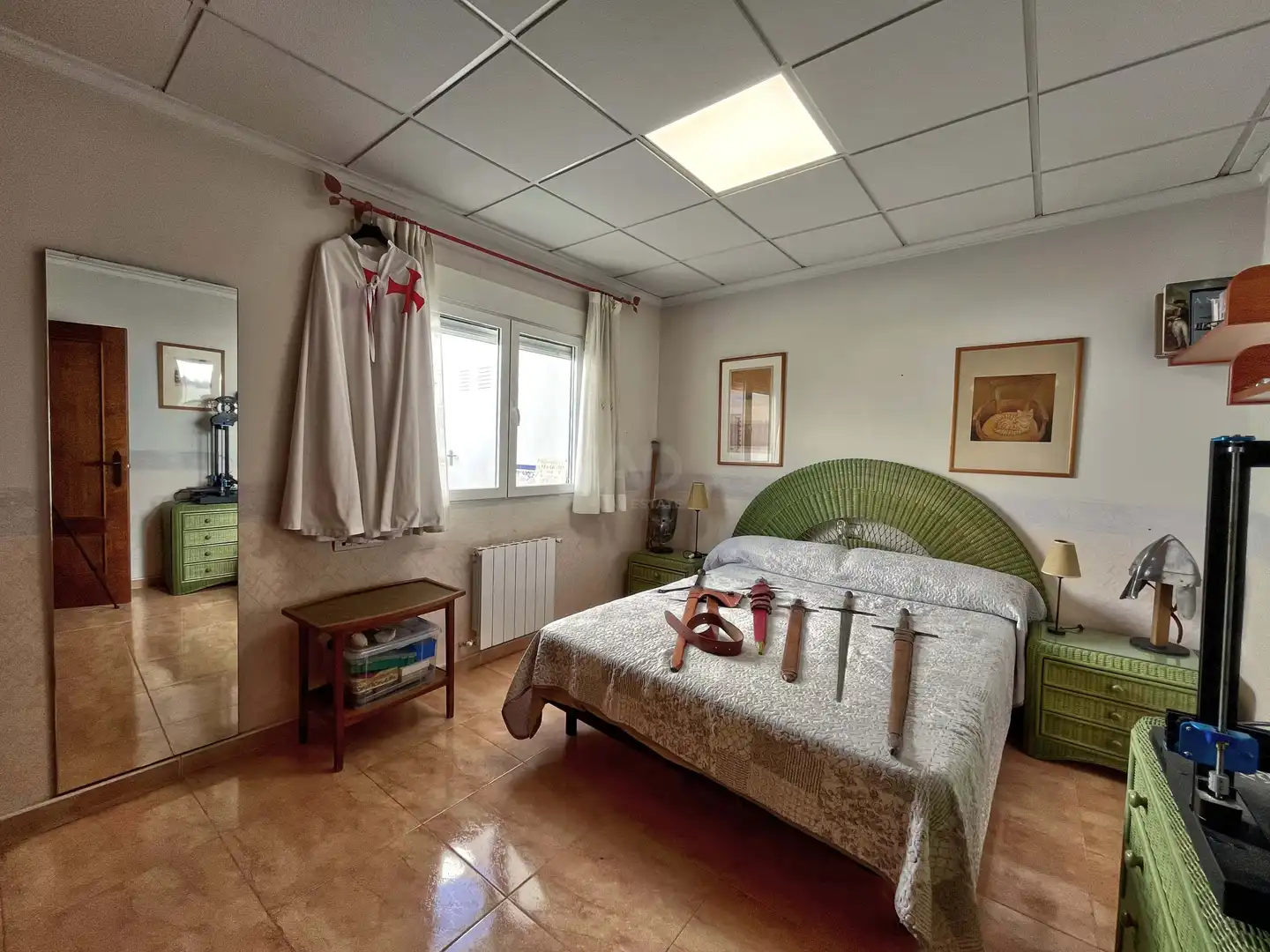 Bedroom of Houses for sale in Villena  with Air Conditioner, Terrace and Swimming Pool