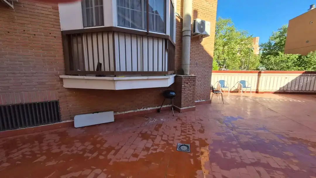 Terrace of Flat for sale in Madrid  with Air Conditioner, Heating and Storage room