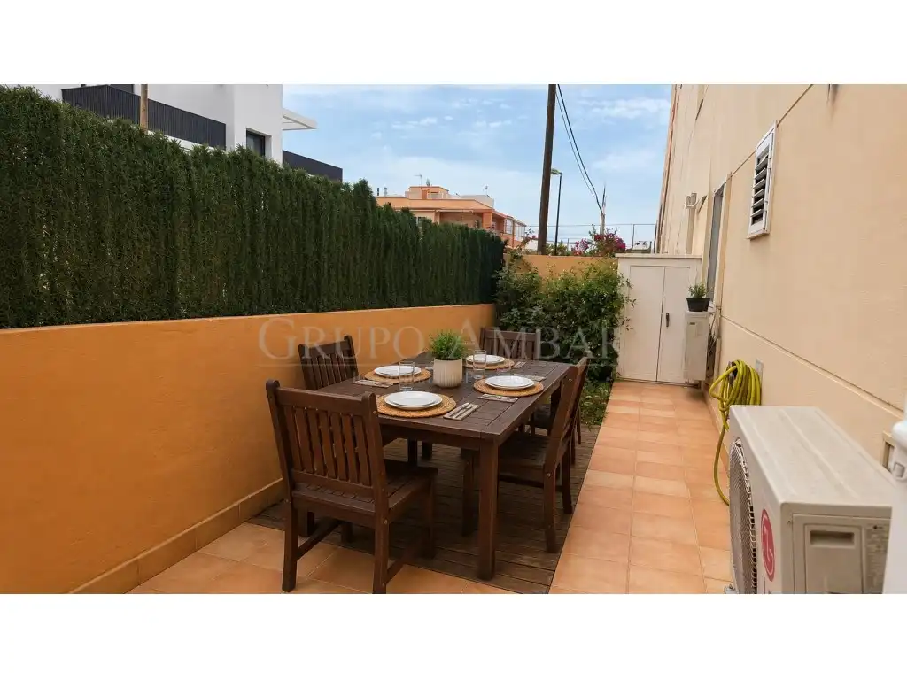 Terrasse von Erdgeschoss zum Verkauf in Eivissa