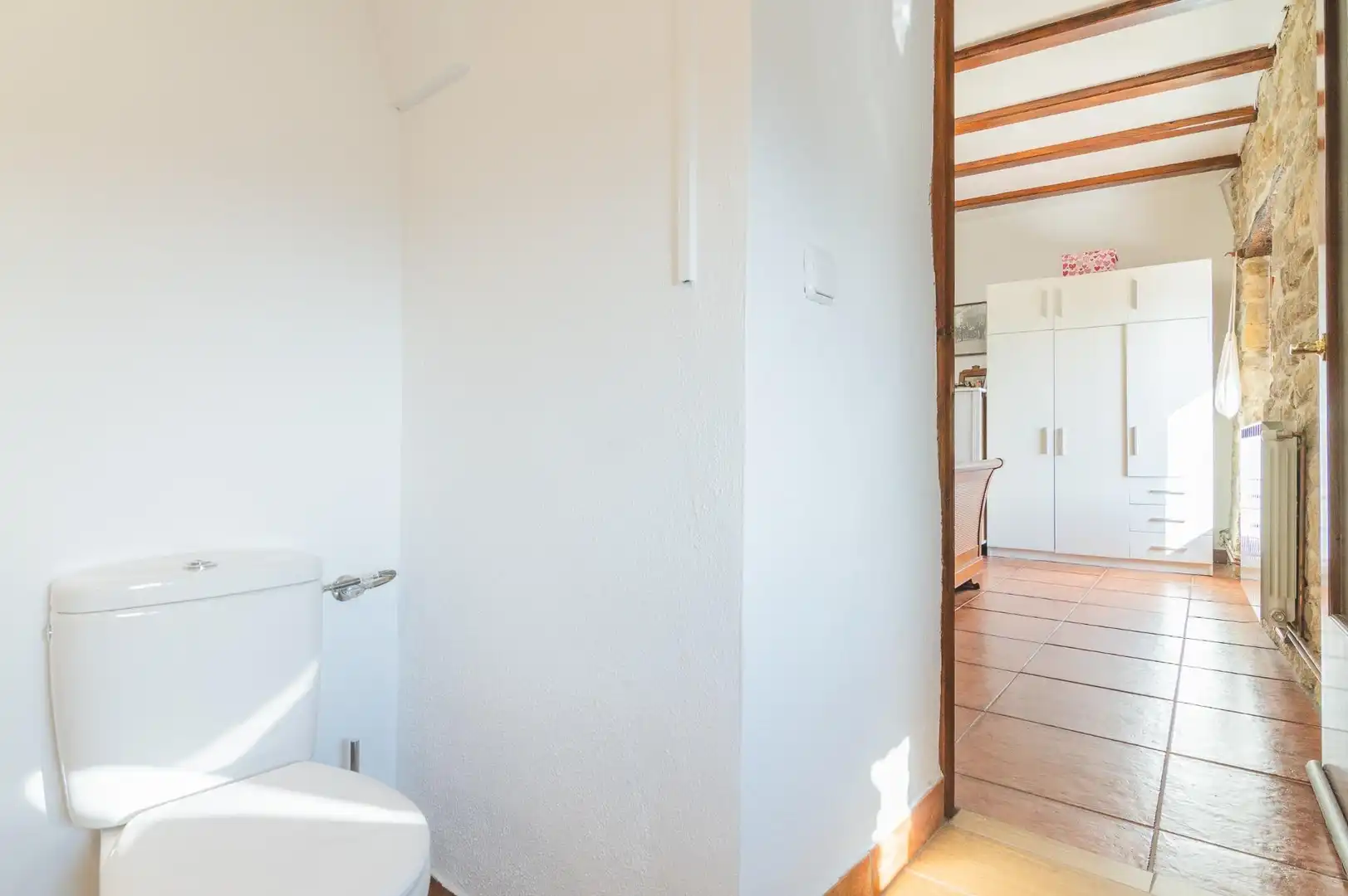 Baño de Finca rústica en venta en Eslava con Jardín privado, Terraza y Trastero