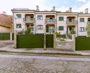 Exterior view of Single-family semi-detached for sale in Baiona  with Heating, Private garden and Terrace