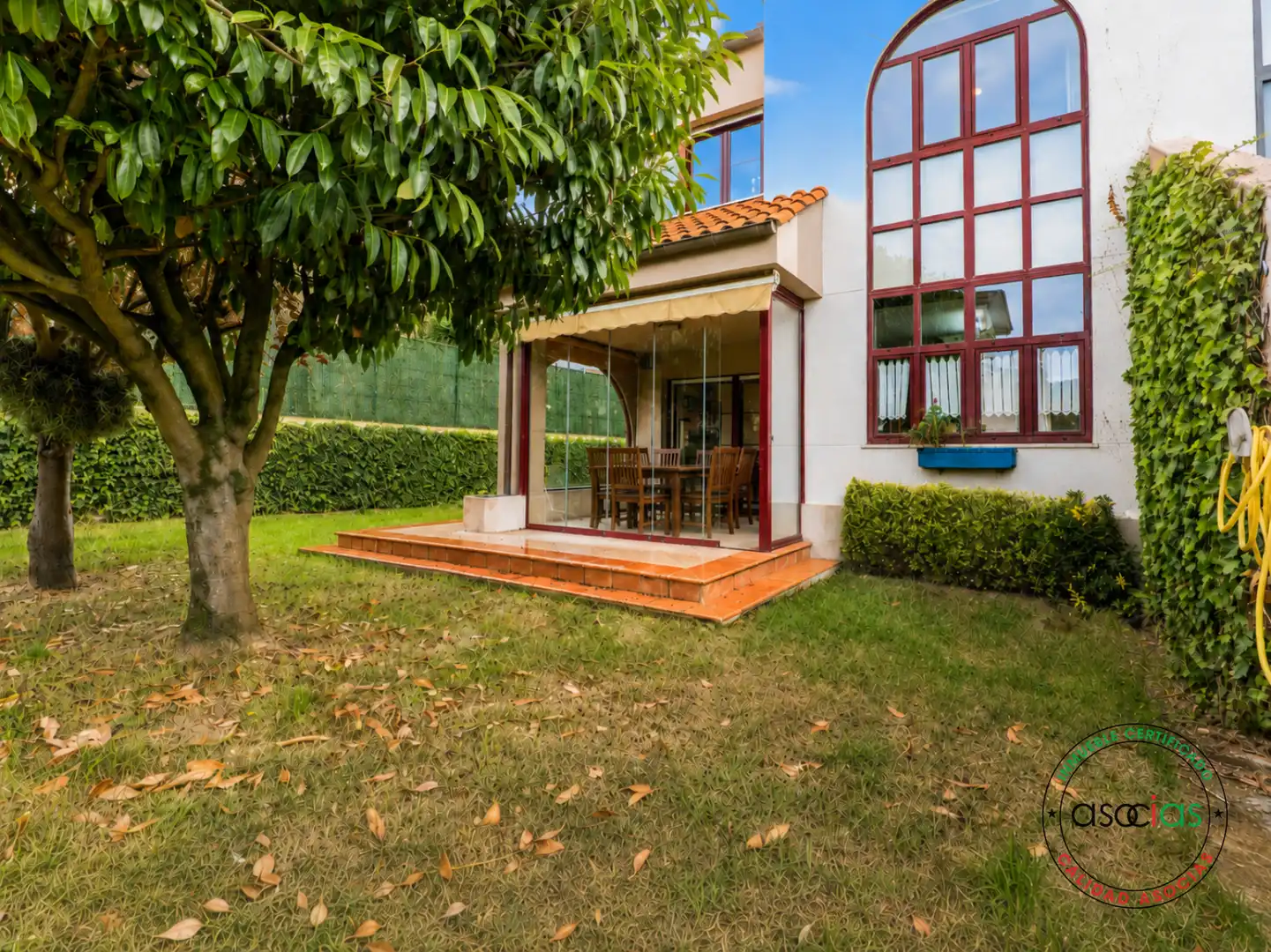 Terrace of Detached homes for sale in Gijón   with Heating, Private garden and Parquet flooring