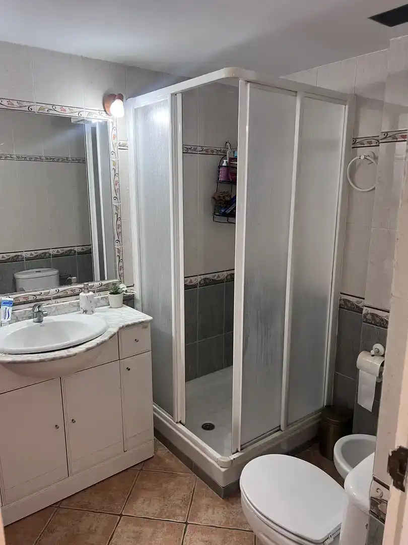 Bathroom of Flat for rent in Estepona  with Air Conditioner and Furnished