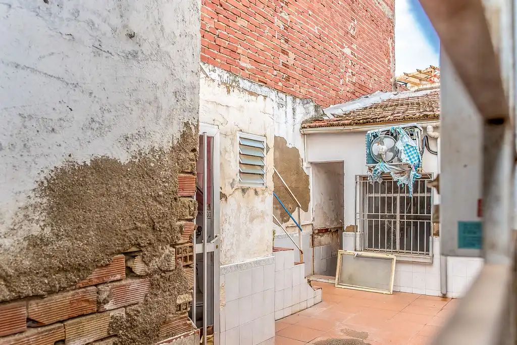Vista exterior de Casa adosada en venta en Murcia