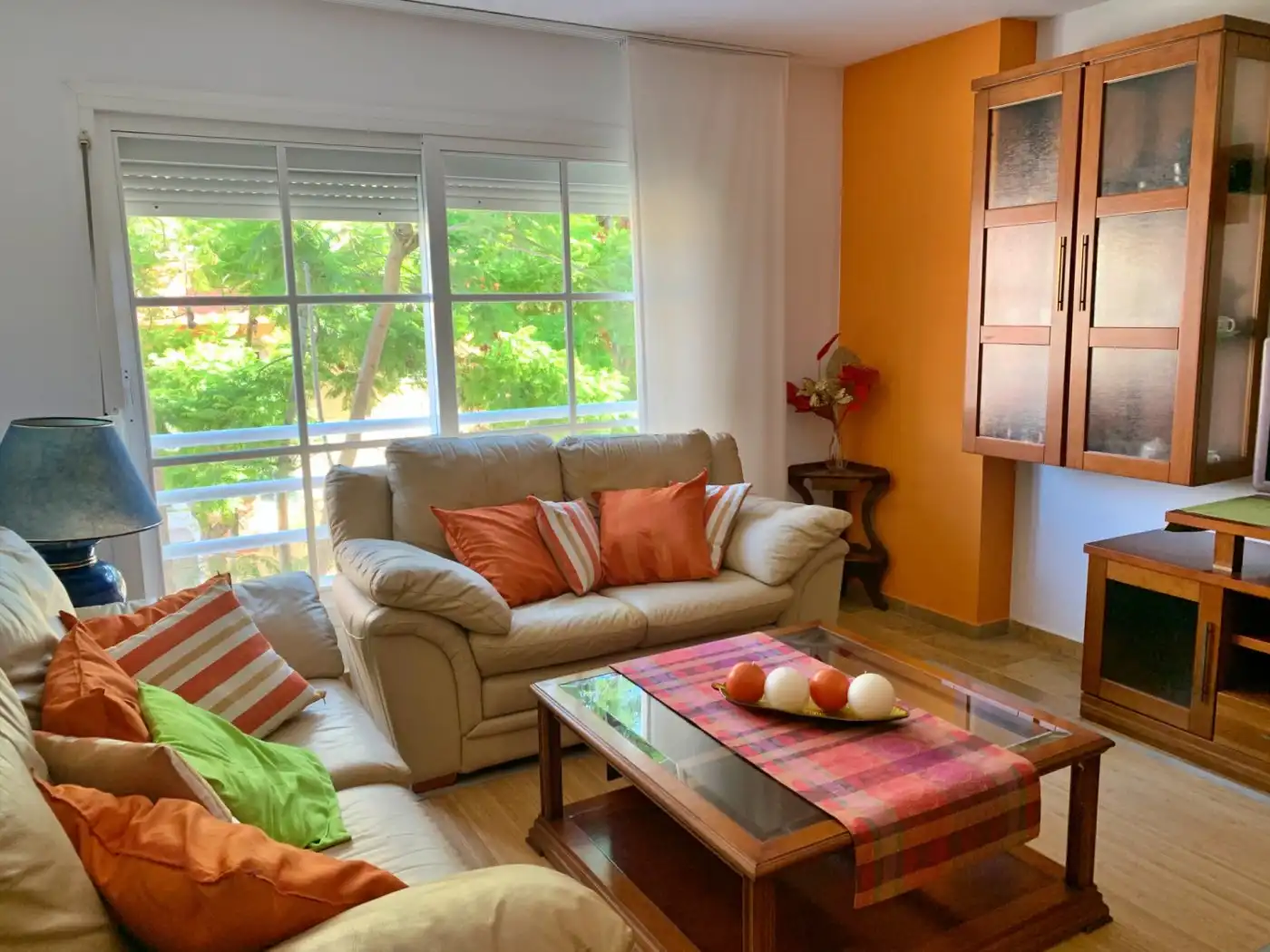 Sala de estar de Piso de alquiler en Rincón de la Victoria con Amueblado
