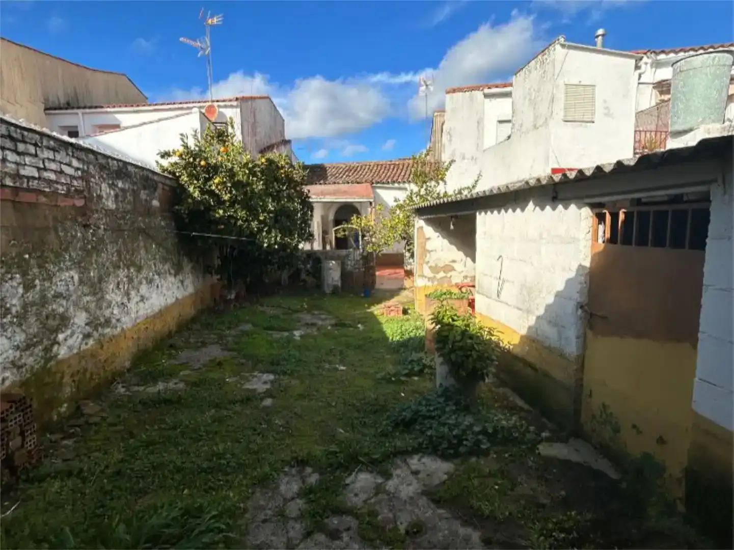 Jardín de Casa adosada en venta en Monesterio con Trastero