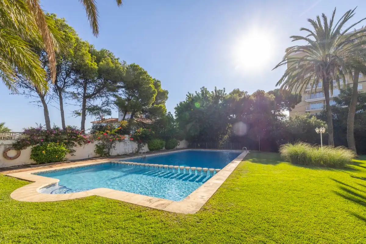 Swimming pool of Apartments for sale in Dénia  with Air Conditioner and Community pool
