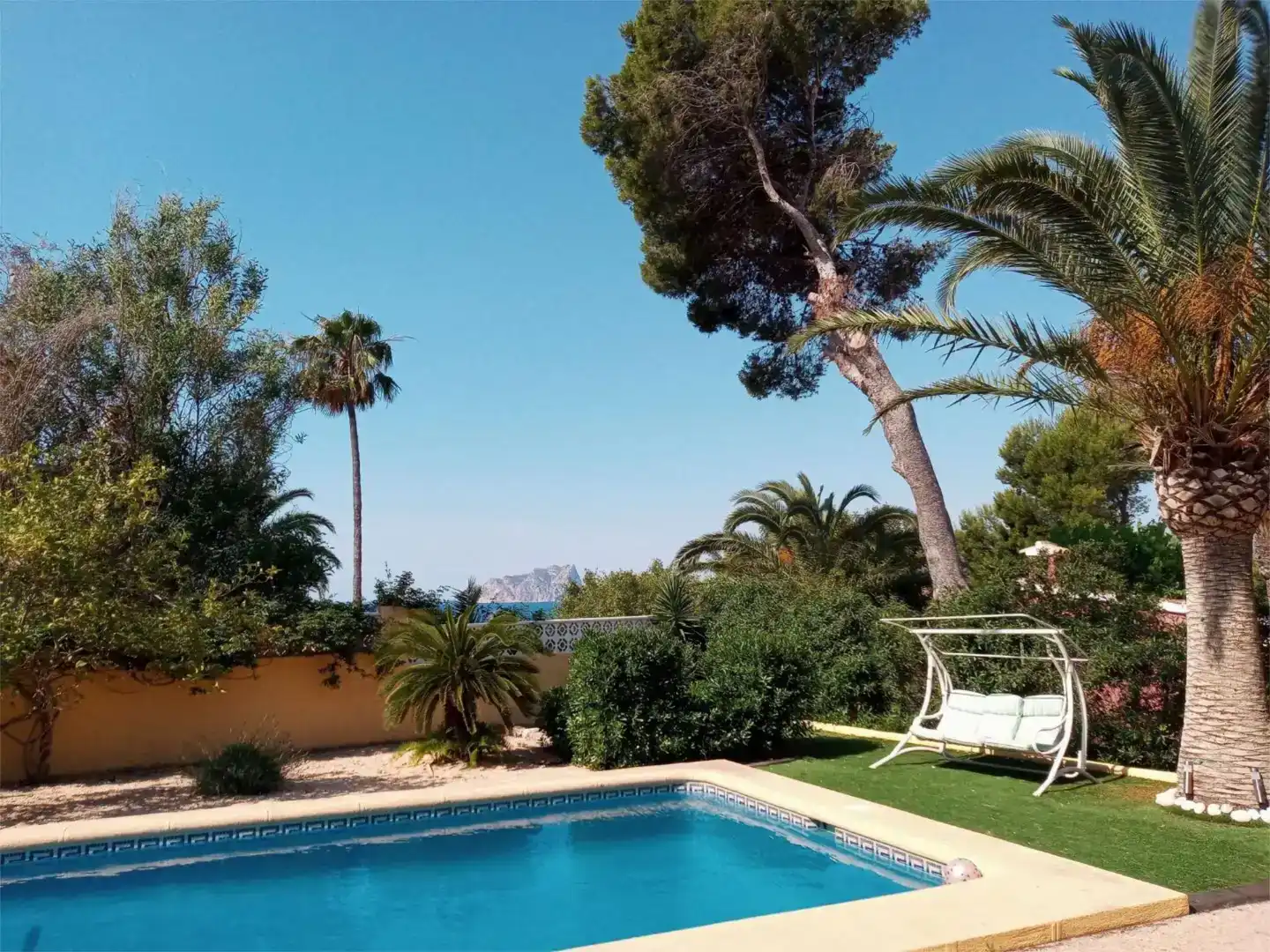 Jardí de Casa o xalet en venda en Moraira amb Piscina i Balcó