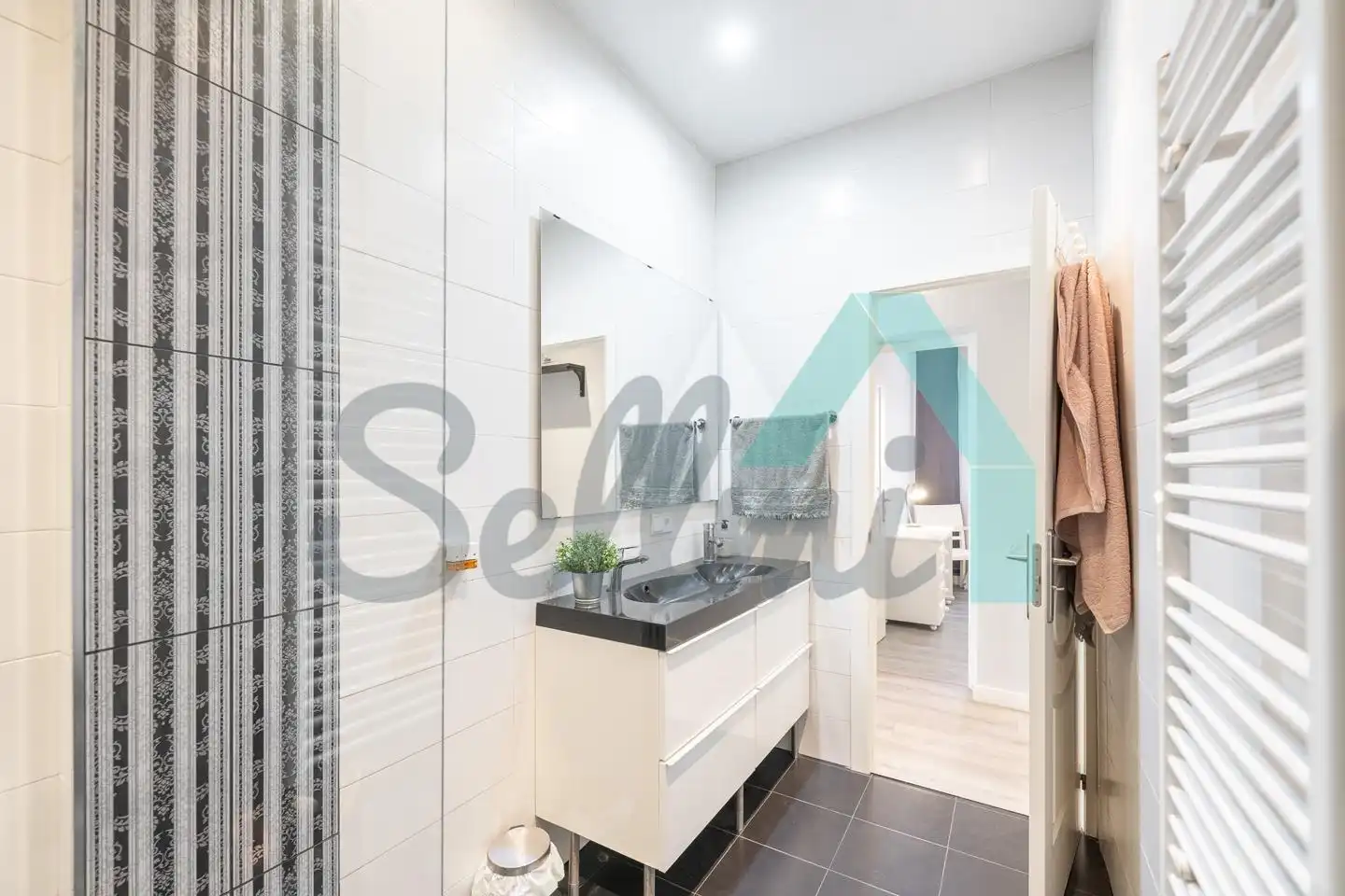 Badezimmer von Erdgeschoss zur Miete in Fozaneldi - Tenderina - Ventanielles