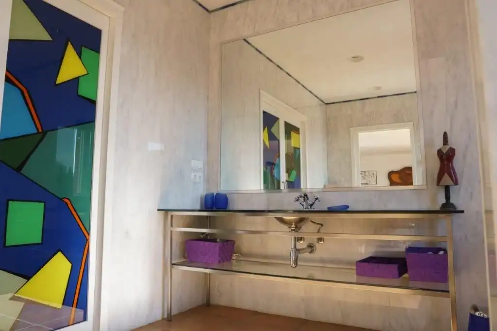 Baño de Casa o chalet en venta en Santiago-Pontones con Aire acondicionado, Jardín privado y Terraza