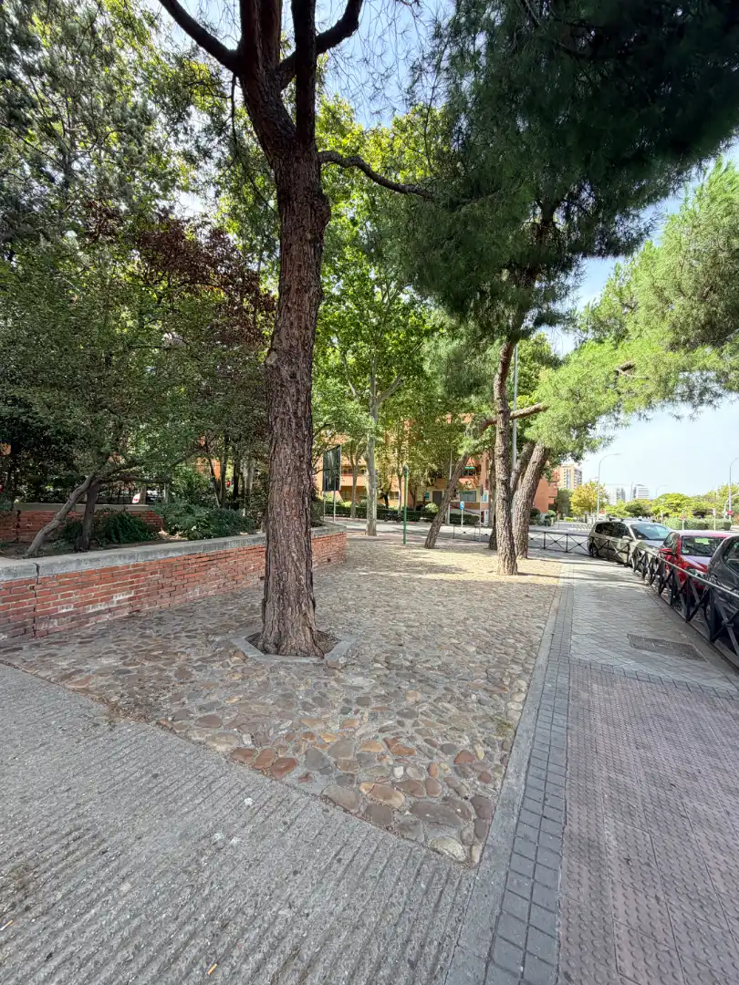 Vista exterior de Piso en venta en Madrid con Aire acondicionado, Calefacción y Parquet