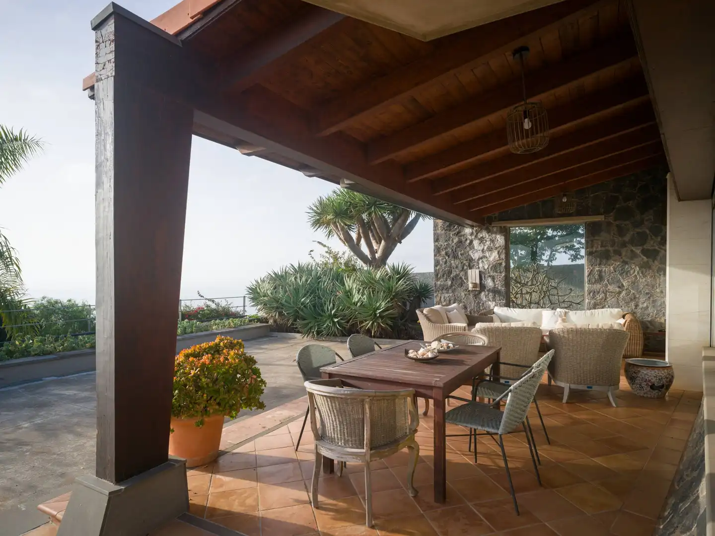 Terraza de Casa o chalet en venta en Tacoronte con Calefacción, Jardín privado y Terraza