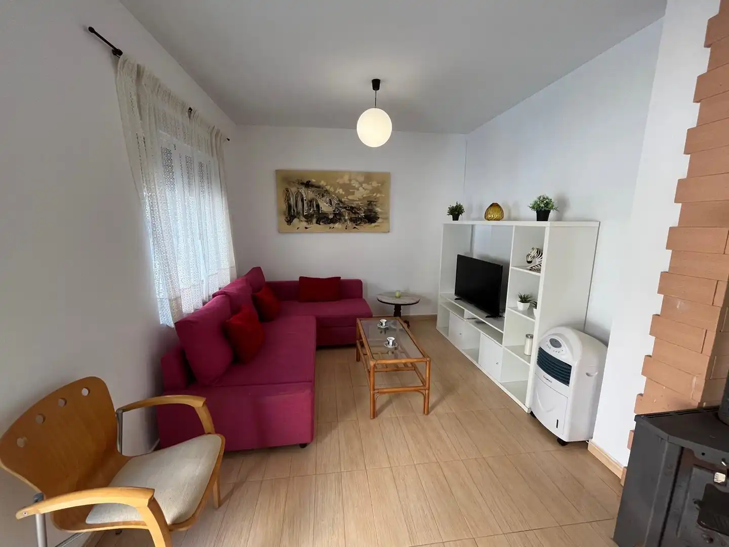 Living room of Houses for rent in San Pedro del Pinatar  with Air Conditioner, Furnished and Oven