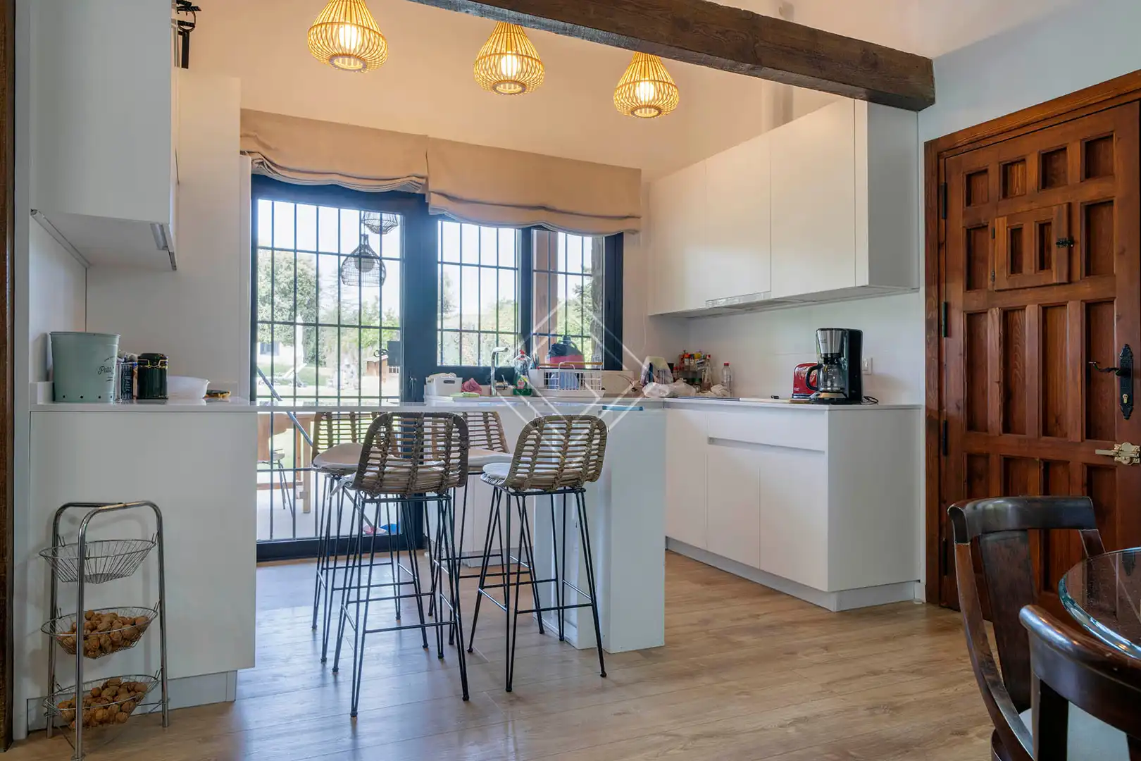 Cocina de Casa o chalet en venta en Pozuelo de Alarcón con Aire acondicionado, Jardín privado y Terraza