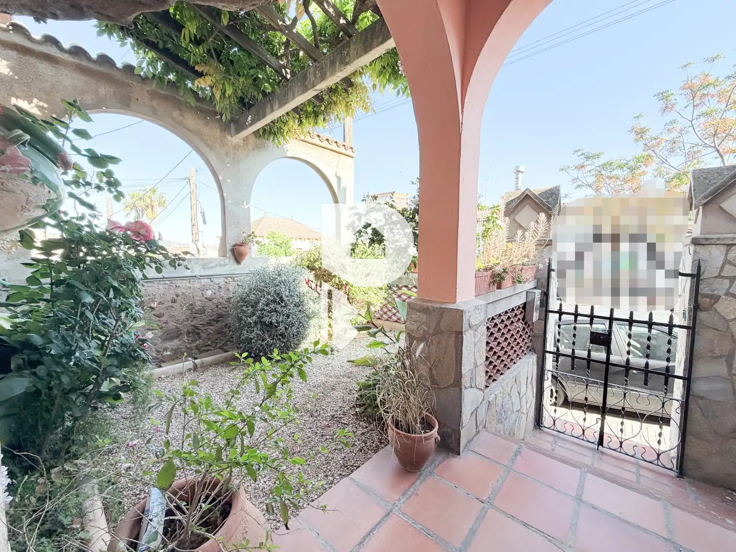 Terraza de Casa adosada en venta en Sant Vicenç Dels Horts con Aire acondicionado, Calefacción y Jardín privado