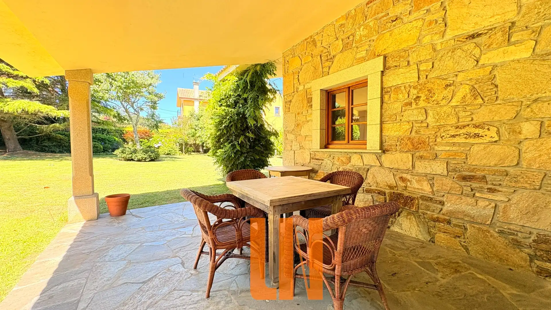 Jardín de Finca rústica en venta en Oleiros con Calefacción, Jardín privado y Parquet