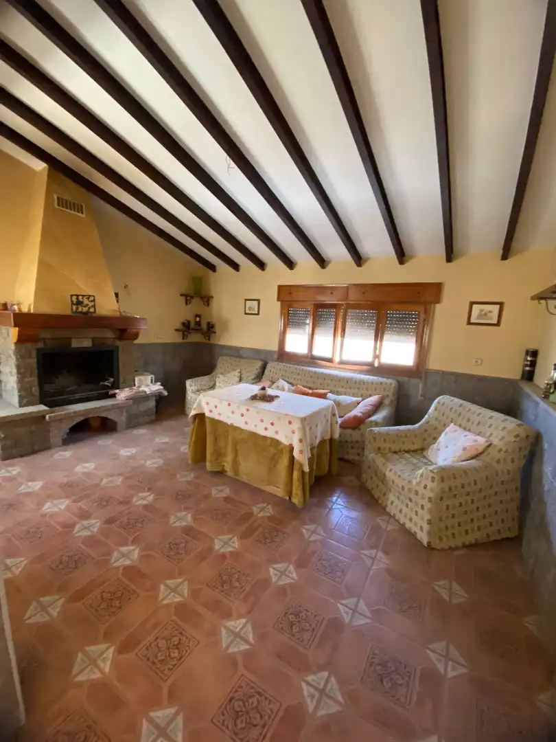 Sala de estar de Casa adosada en venta en Macael con Terraza, Amueblado y Horno
