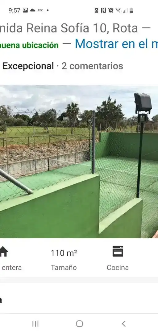 Jardín de Apartamento de alquiler en Rota con Aire acondicionado, Jardín privado y Piscina