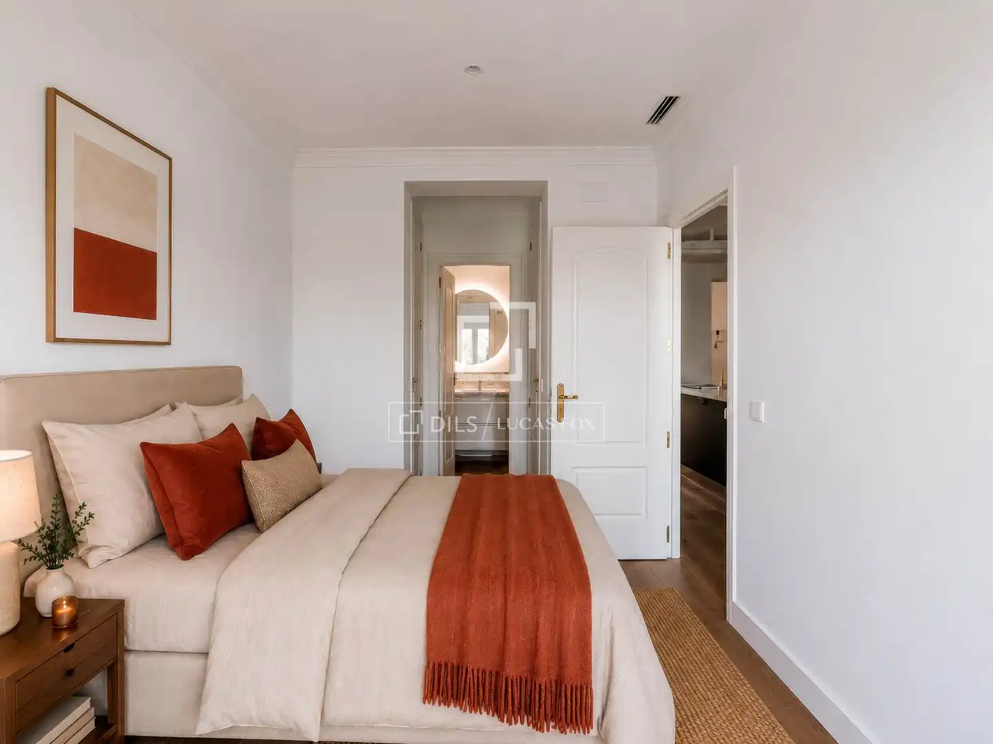 Bedroom of Attic for sale in Madrid  with Air Conditioner, Heating and Parquet flooring