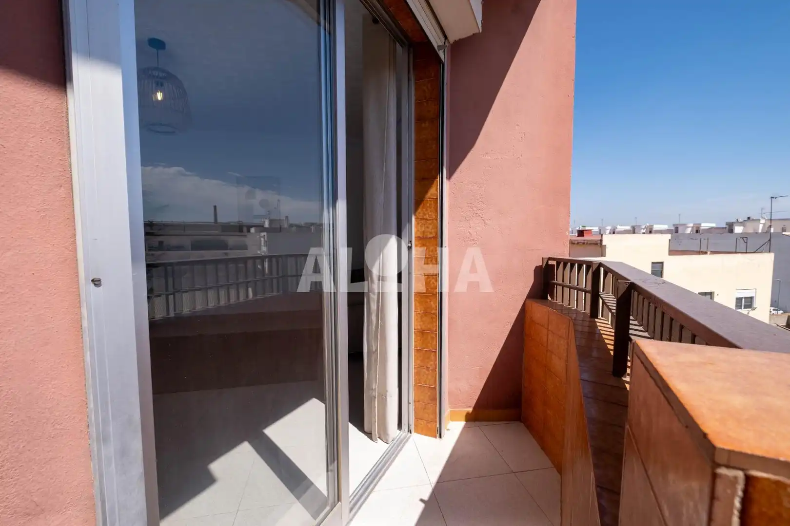 Balcony of Apartments for rent in Alfara del Patriarca  with Air Conditioner, Terrace and Furnished