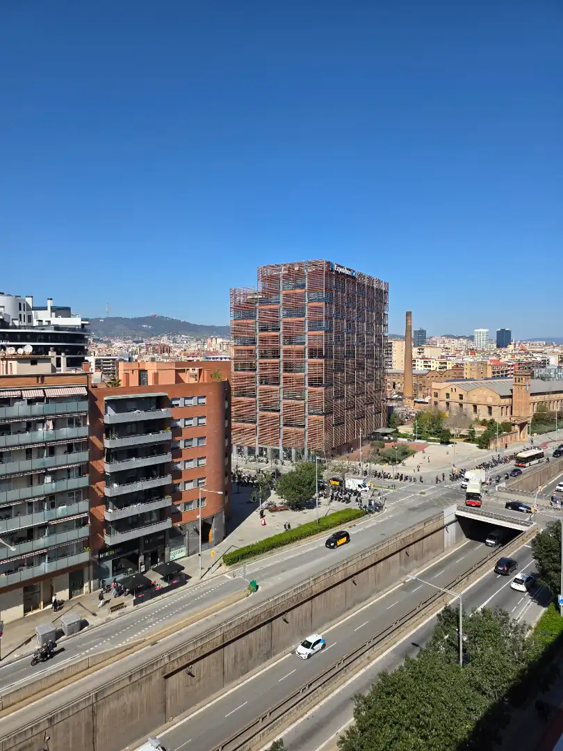 Vista exterior de Piso en venta en  Barcelona Capital con Aire acondicionado, Calefacción y Parquet