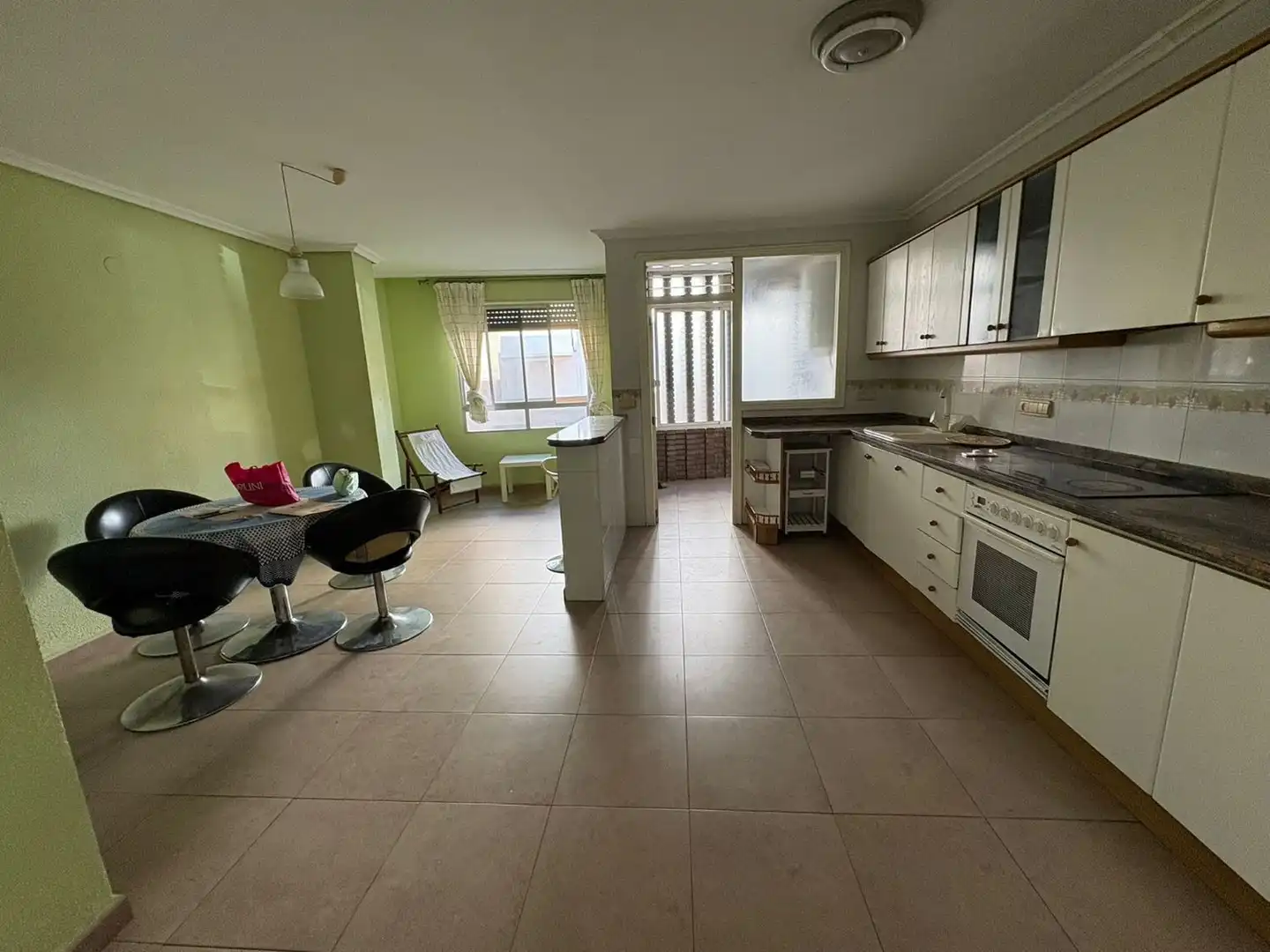 Kitchen of Flat for sale in Vila-real  with Air Conditioner