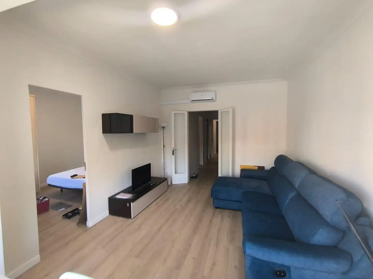 Sala d'estar de Pis en venda en Manresa amb Calefacció i Moblat