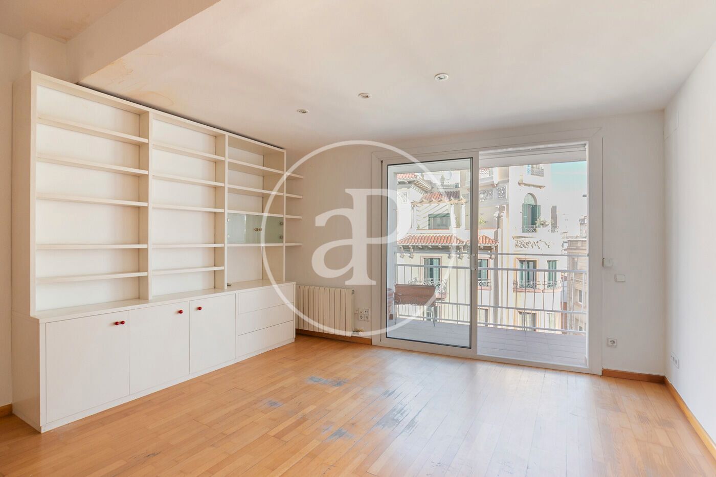 Sala de estar de Piso en venta en  Barcelona Capital con Aire acondicionado, Calefacción y Terraza